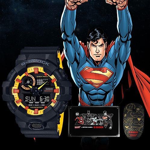 GA-700BY-1A SUPERMAN JUSTICE LEAGUE LIMITED EDITION - timekeepershop