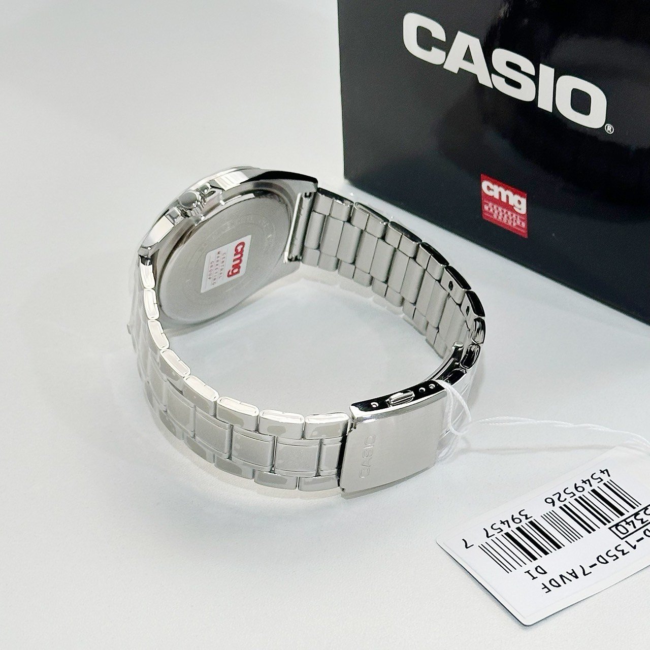Orologio Uomo CASIO MTD-1053D-2AVES Bracciale Acciaio Blu Classico Sub