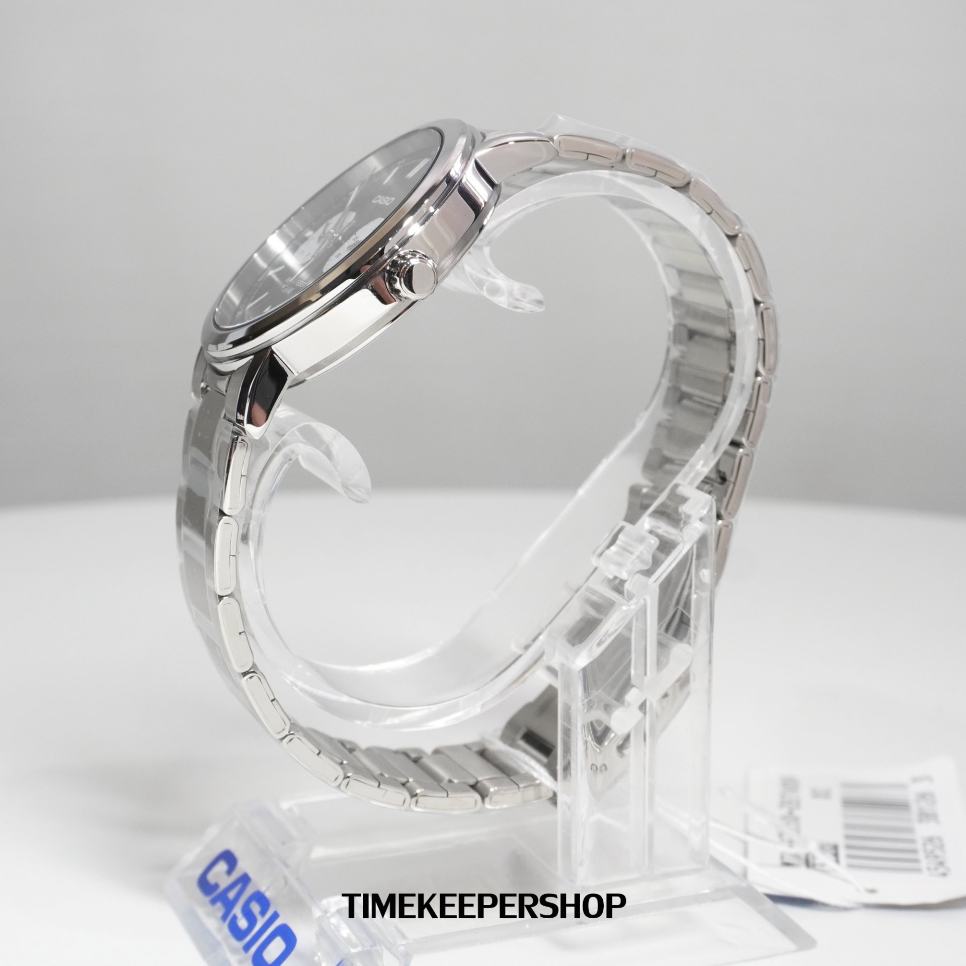 Casio MTP-E335D-2E1VDF Orologio Uomo Donna, Elegante E Sportivo, Quadrante Blu