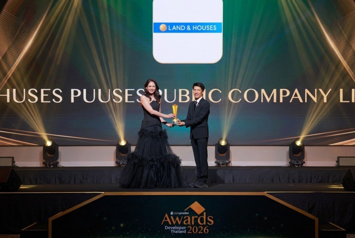 แลนด์ แอนด์ เฮ้าส์ รับรางวัล Thailand Best Developer Engagement Home Award 2026