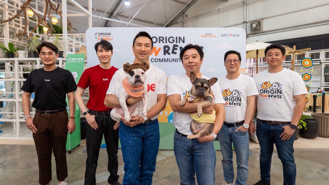 ออริจิ้น เวอร์ติเคิลบริทาเนีย ผนึกทรู คอร์ปฯ ขับเคลื่อนโมเดล Smart Living ตอบโจทย์คนรักสัตว์เลี้ยง