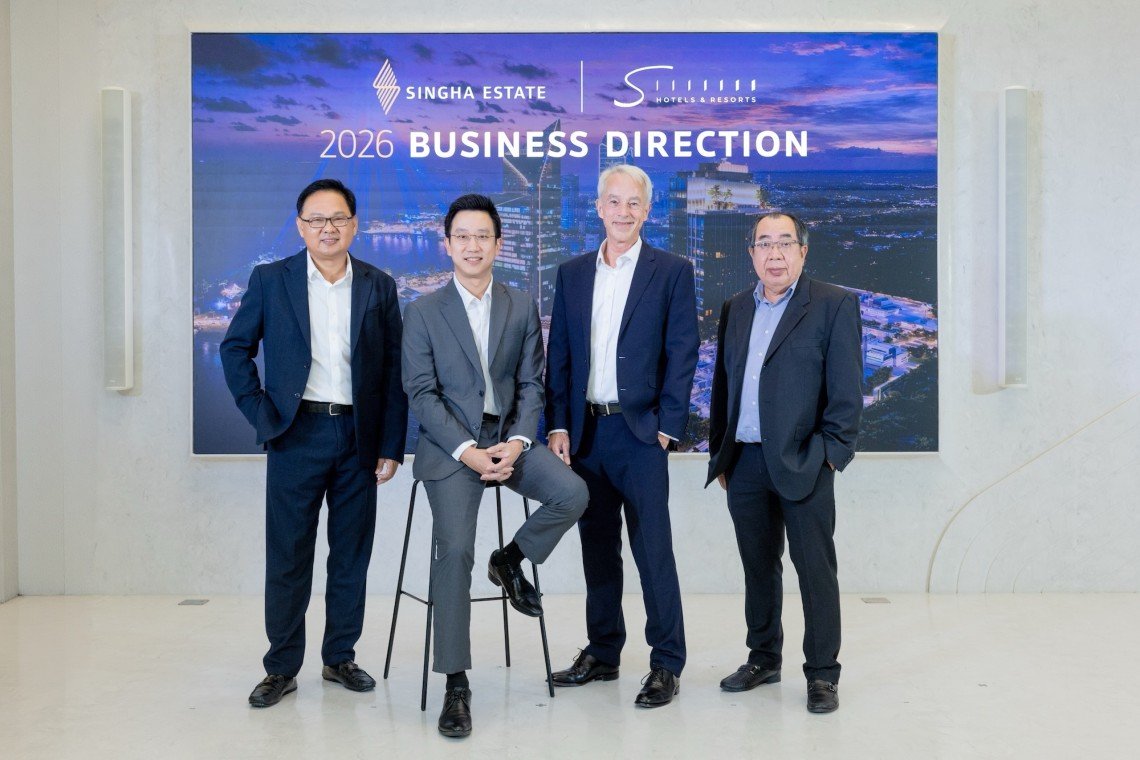 สิงห์ เอสเตท กางแผนธุรกิจปี 69 เสริมแกร่งธุรกิจรายได้ประจำขยายพันธมิตรรักษาวินัยการเงิน  ชูสัดส่วนรายได้ประจำ 70% มุ่งสร้างฐานกำไรเชิงคุณภาพ