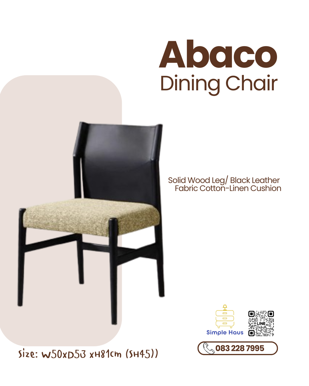 Chair รุ่น Abaco