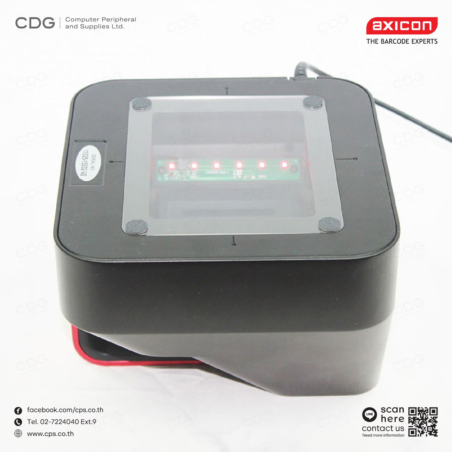 เครื่องตรวจสอบคุณภาพบาร์โค้ด Axicon 15500 Linear and 2D