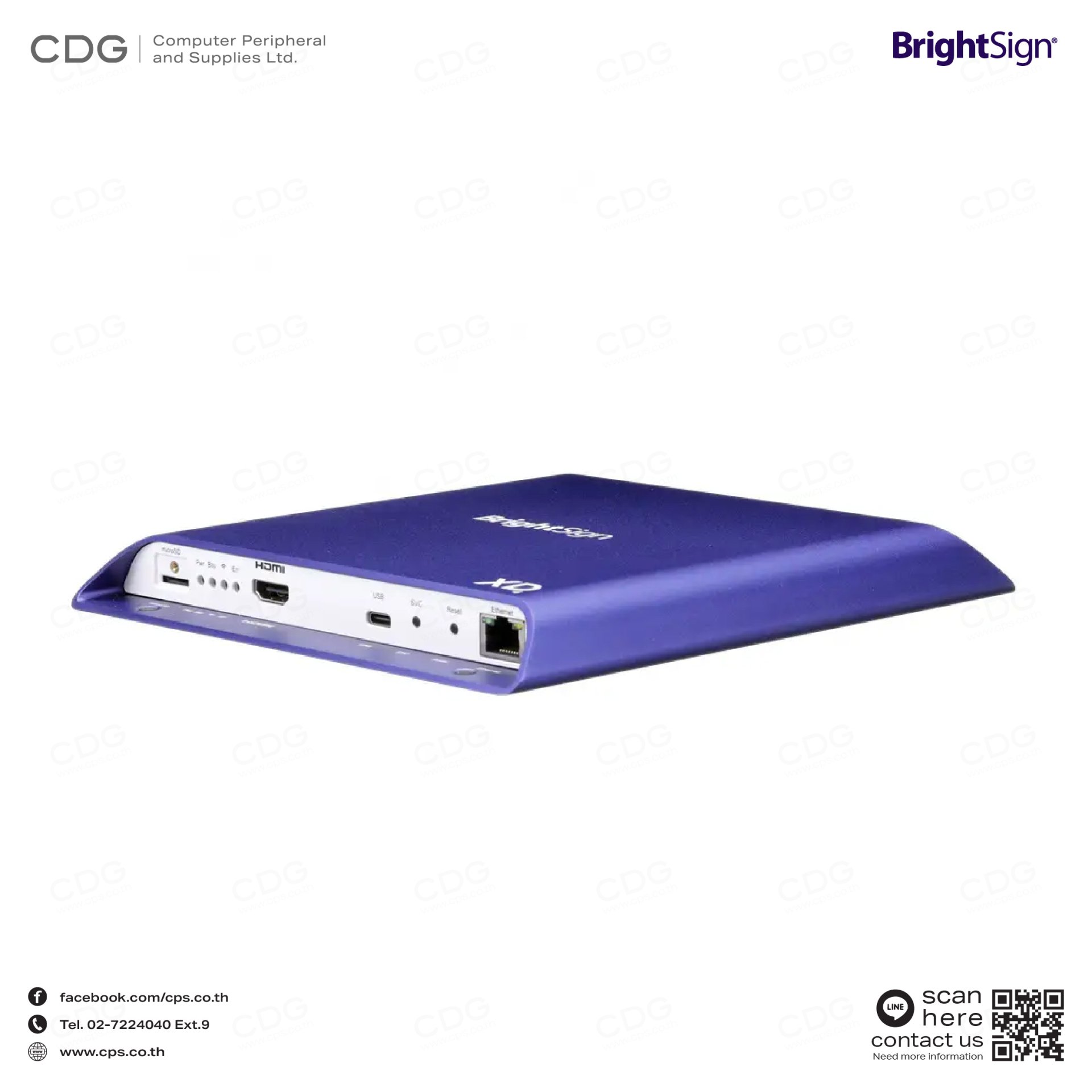 BrightSign XD Series - Digital Signage Media Player - cps