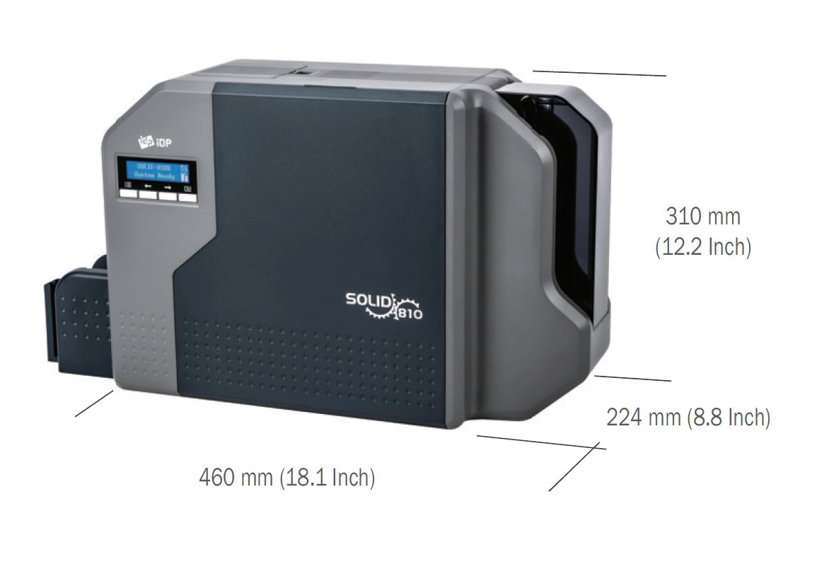 High-Speed Retransfer IDP Card Printer SOLID-810