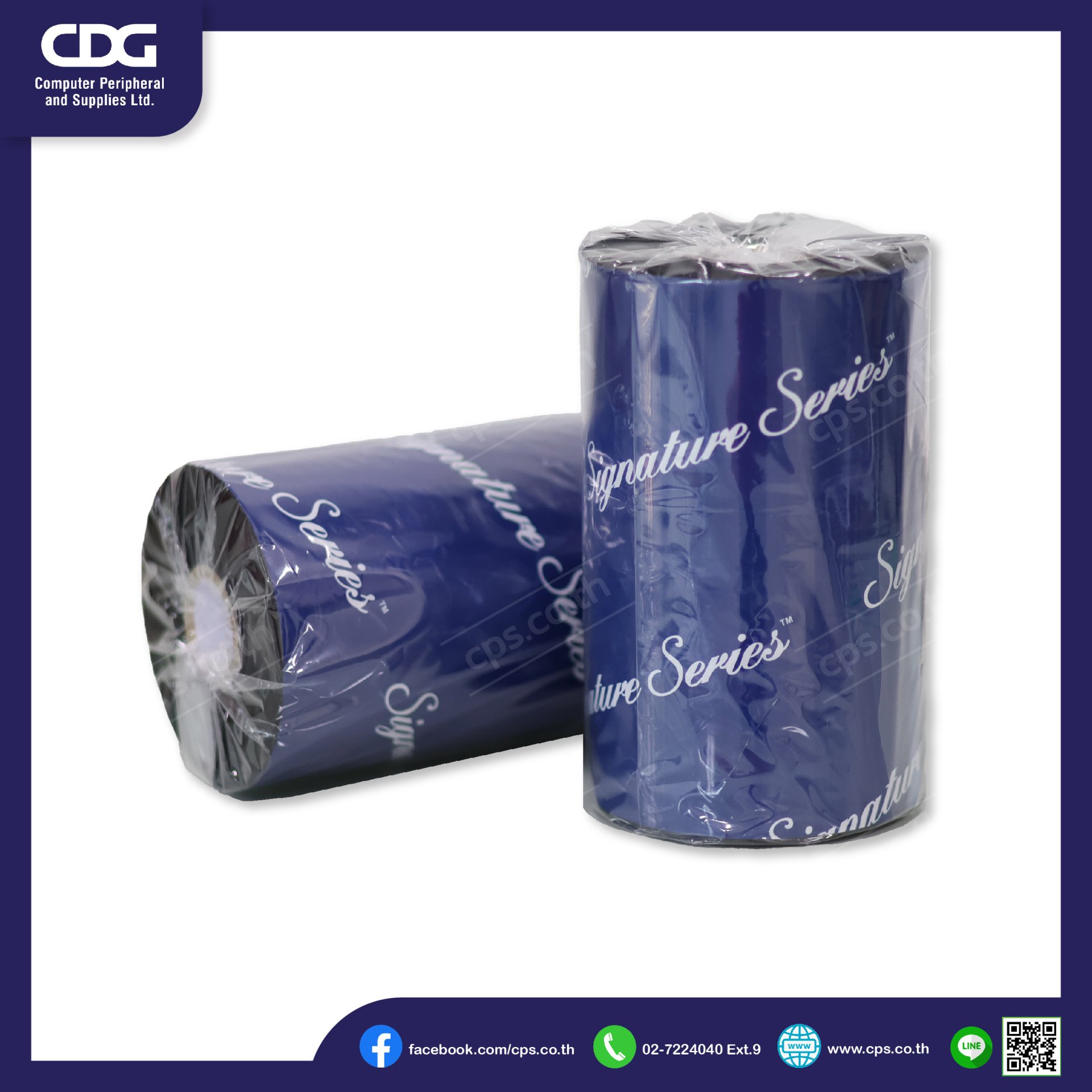 DNP SONY SSW Signature Series Wax Ribbon - cps