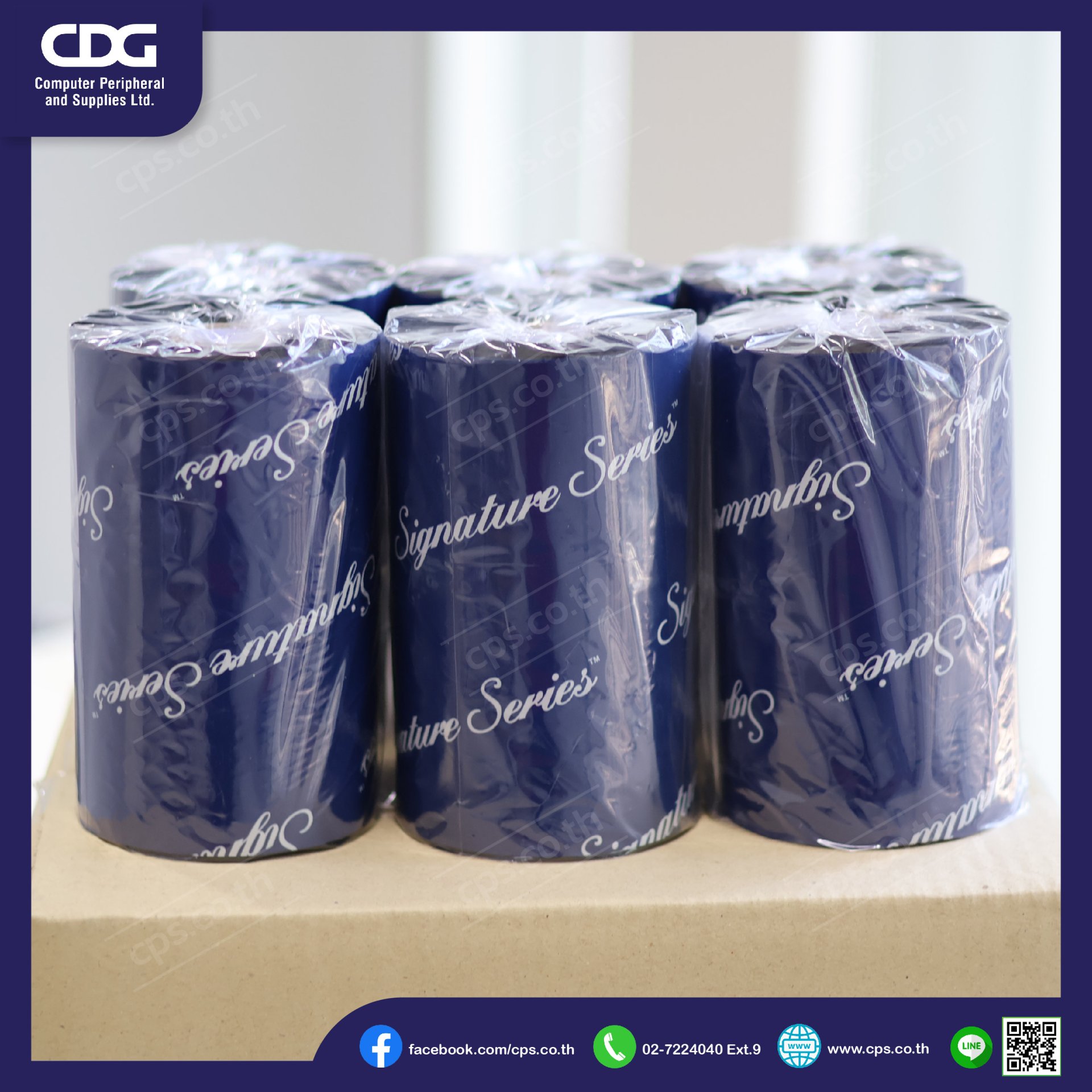 DNP SONY SSW Signature Series Wax Ribbon - cps