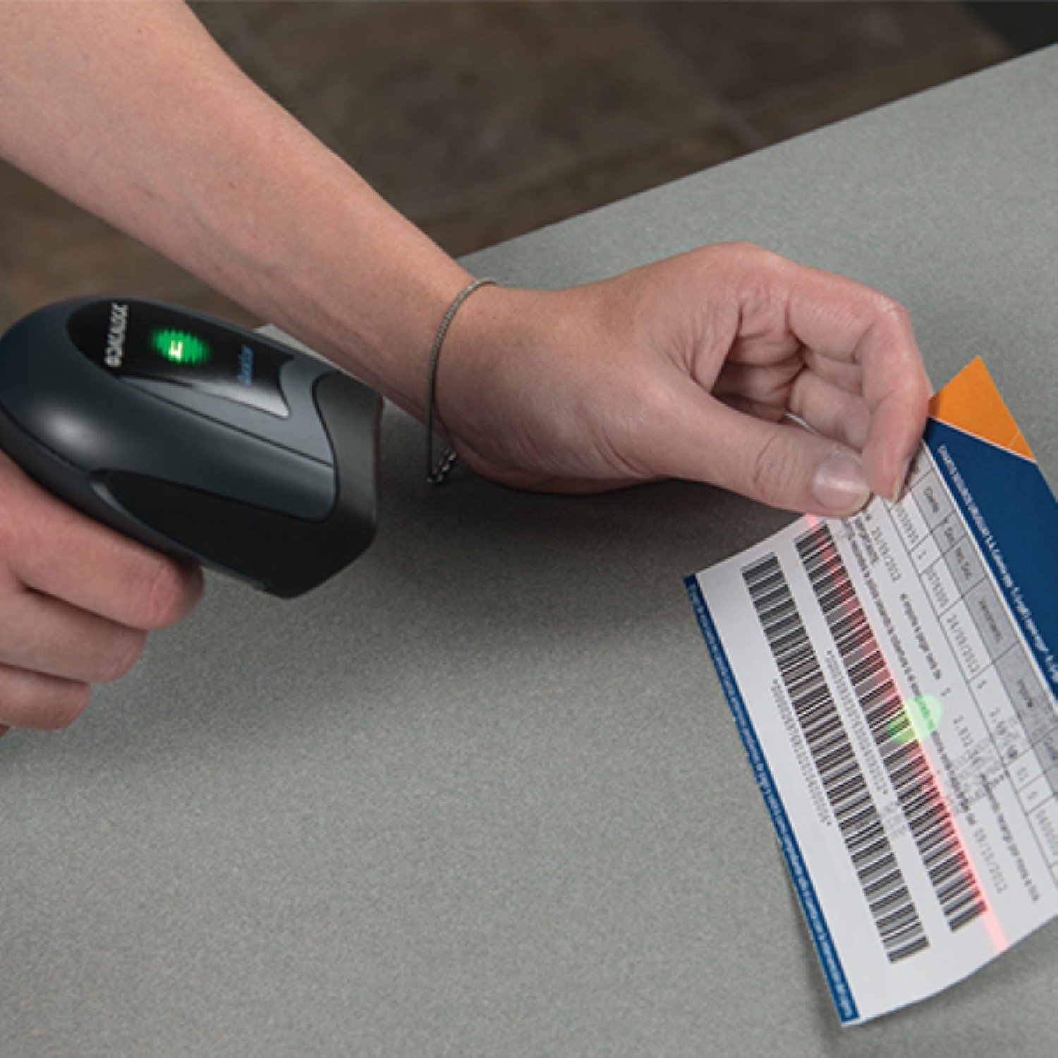Datalogic Quickscan Scanner Programming เครื่องอ่านบาร์โค้ด ชนิดไร้สาย Datalogic QuickScan QBT2131