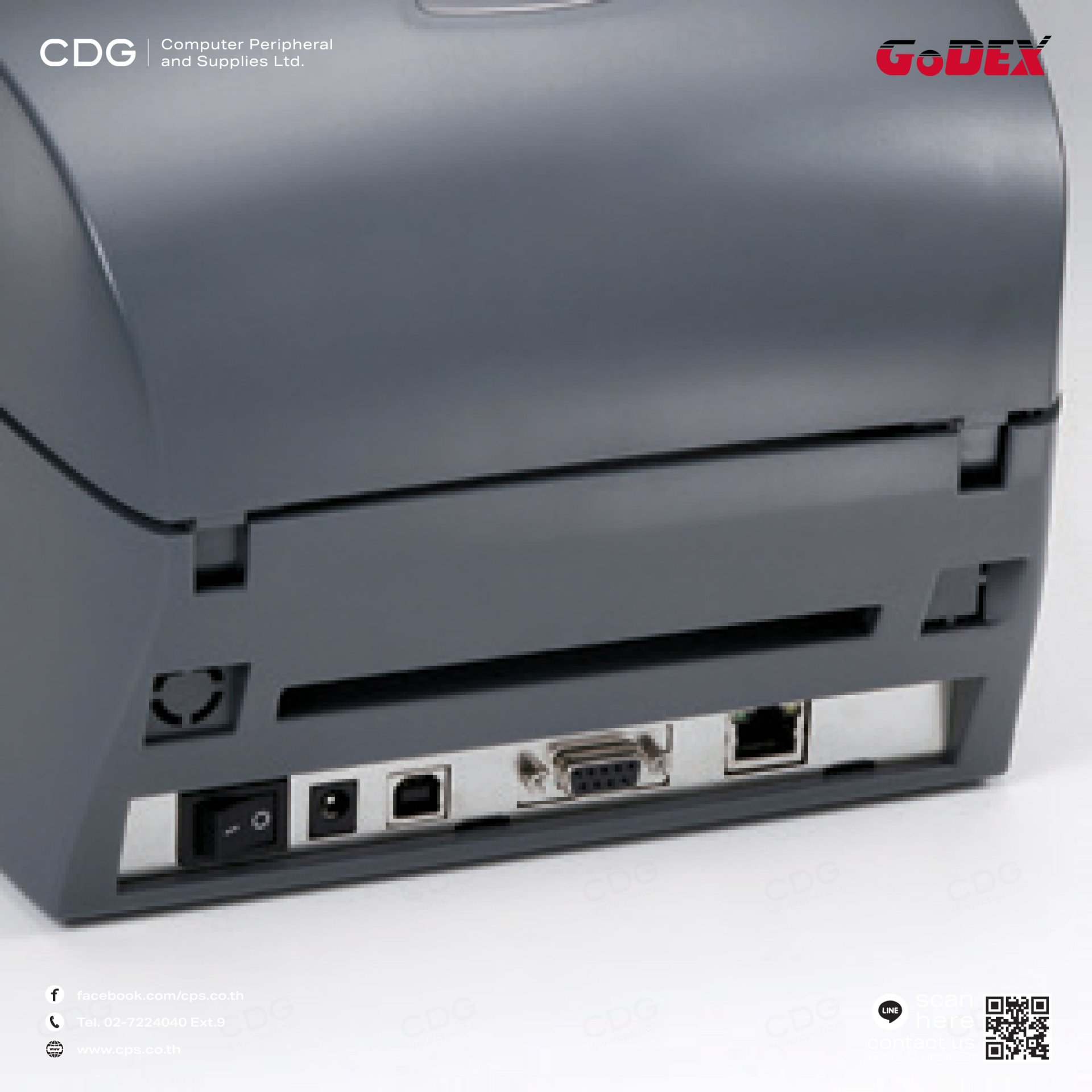 GoDEX G500 Series Desktop Barcode Printer