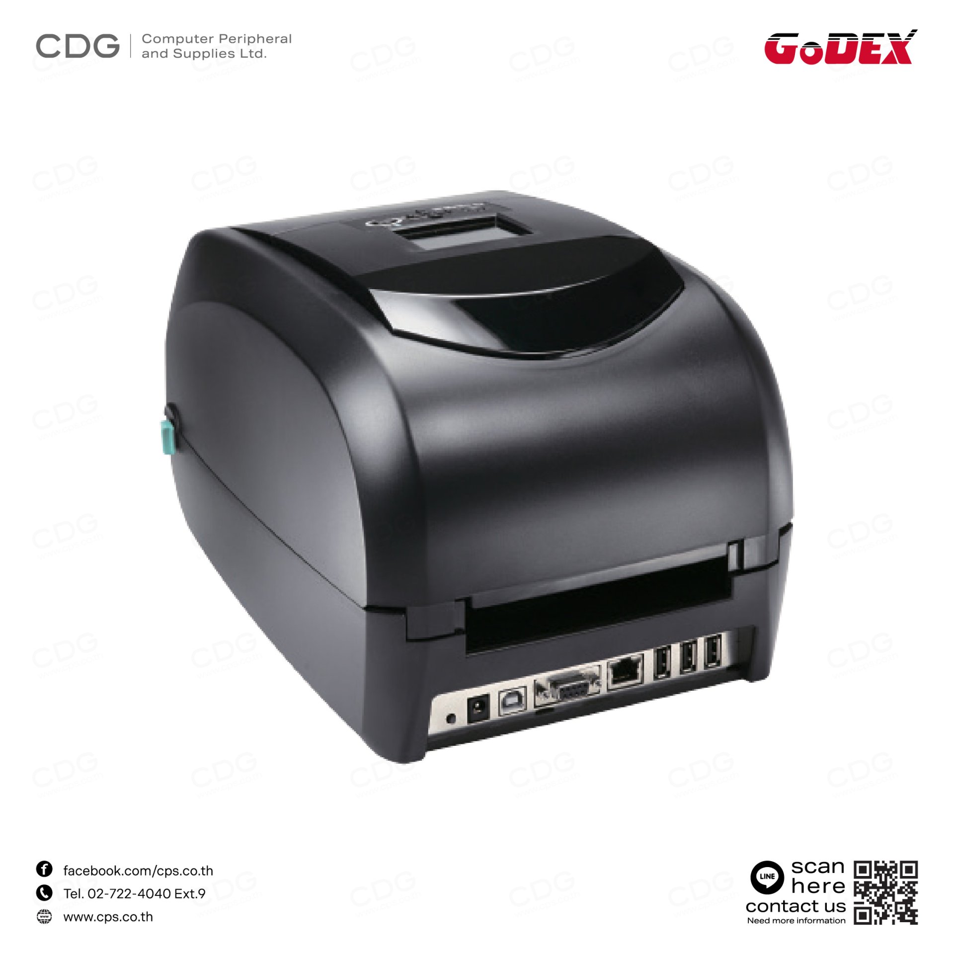 GoDEX RT700i Desktop Barcode Printer GoDEX RT700i Desktop Barcode Printer