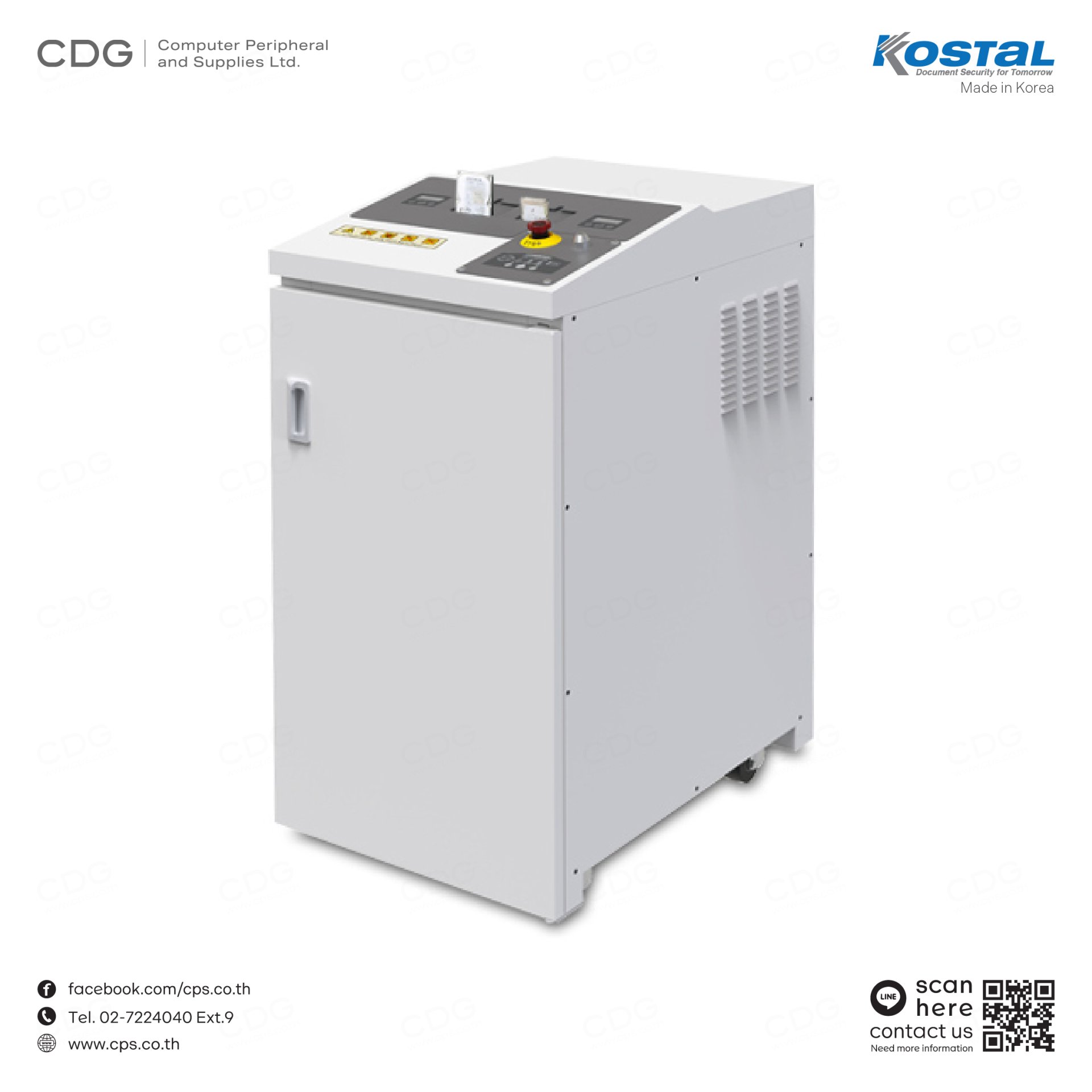KOSTAL KS-13120HD Harddisk Shedder
