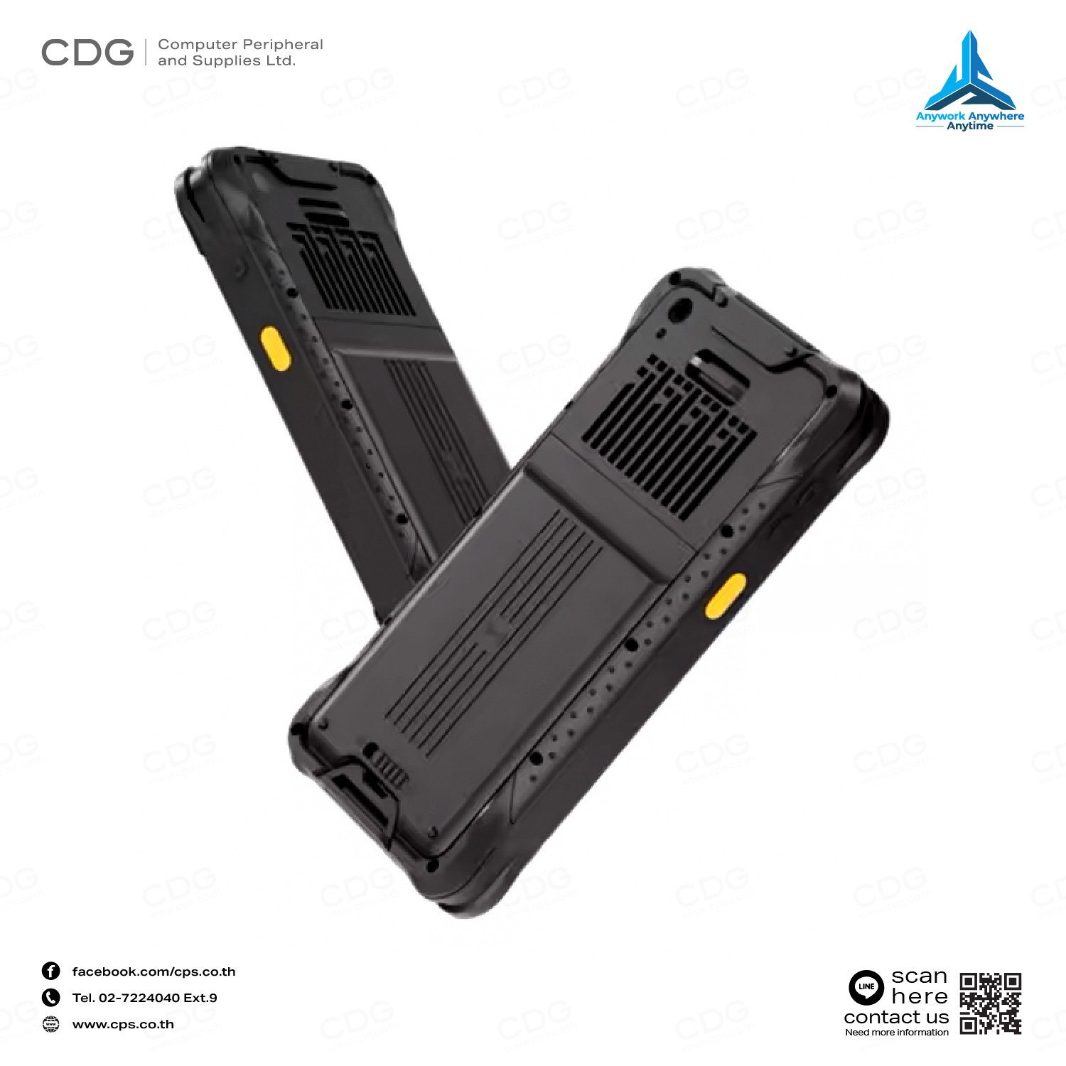 Rugged Handheld Computer AAA W621 (Model : ST935DH) 2D