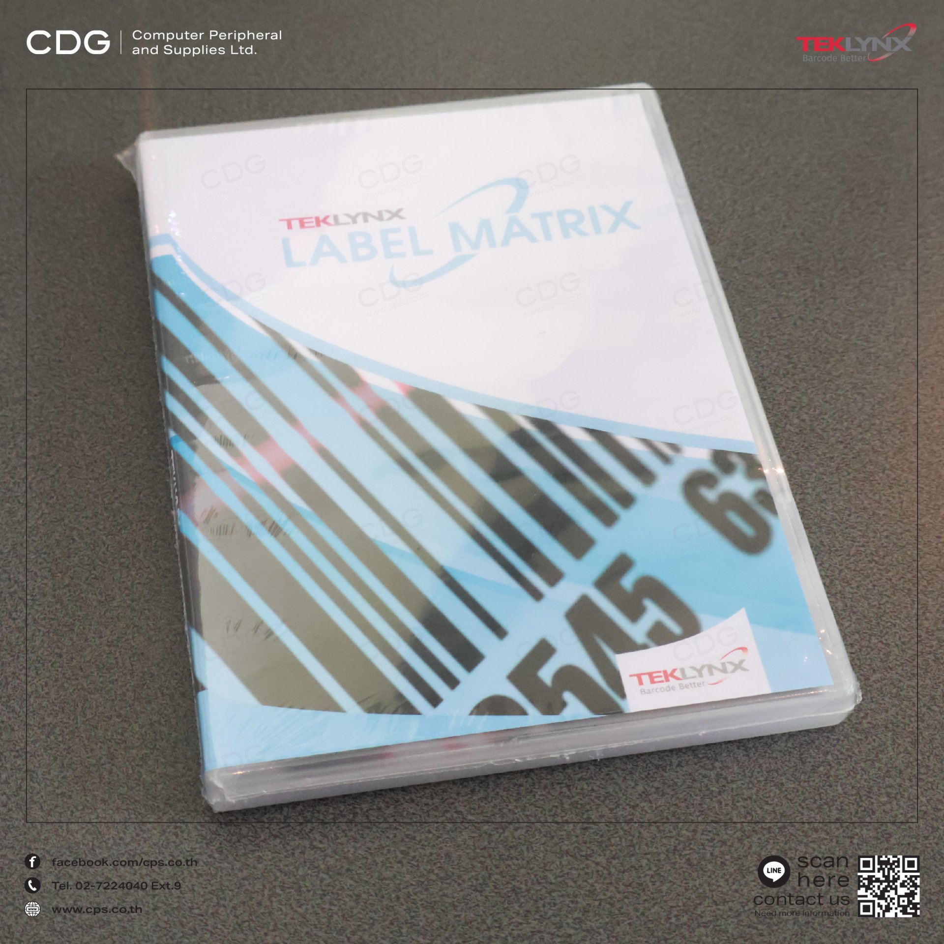 Program Label Matrix PowerPro Barcode Label Software - cps