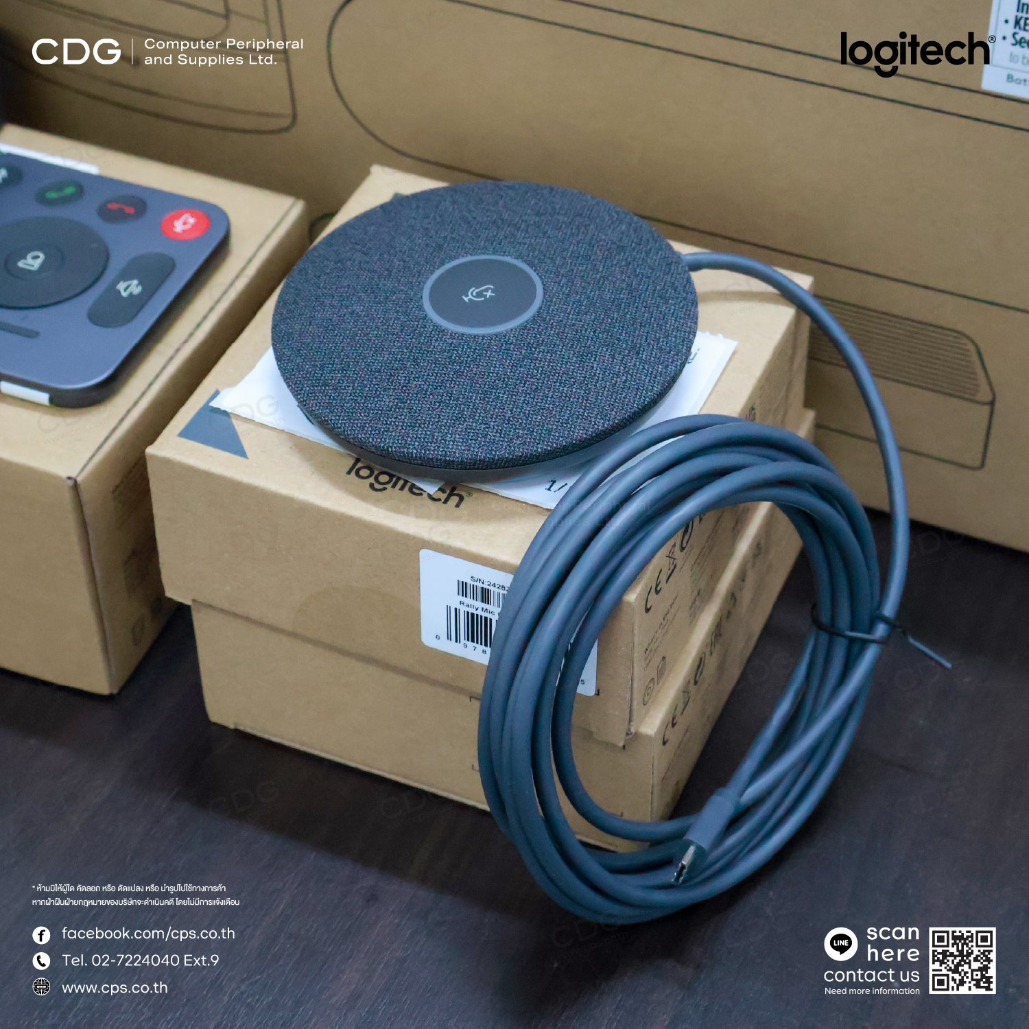 Logitech Rally System Plus and Tap Solution Conference