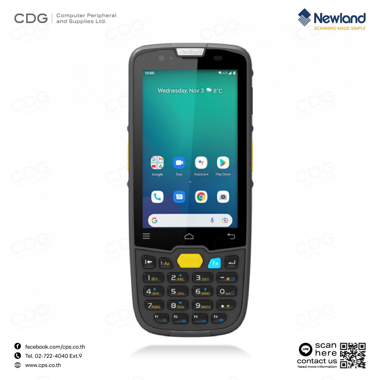 1d Computer Newland MT67 Rugged Mobile Computers, 1D & 2D Scanner