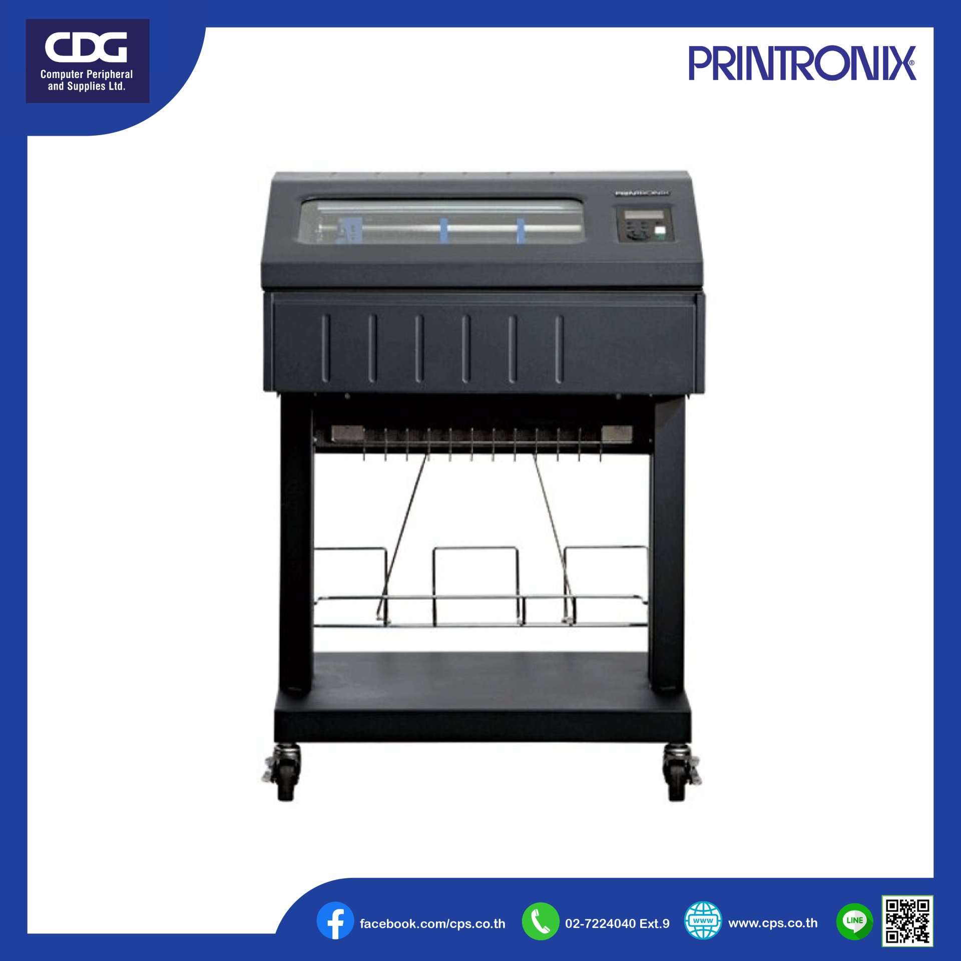 Line Matrix Print Printronix P8000 Line Matrix Printer Model number P8P05 - cps