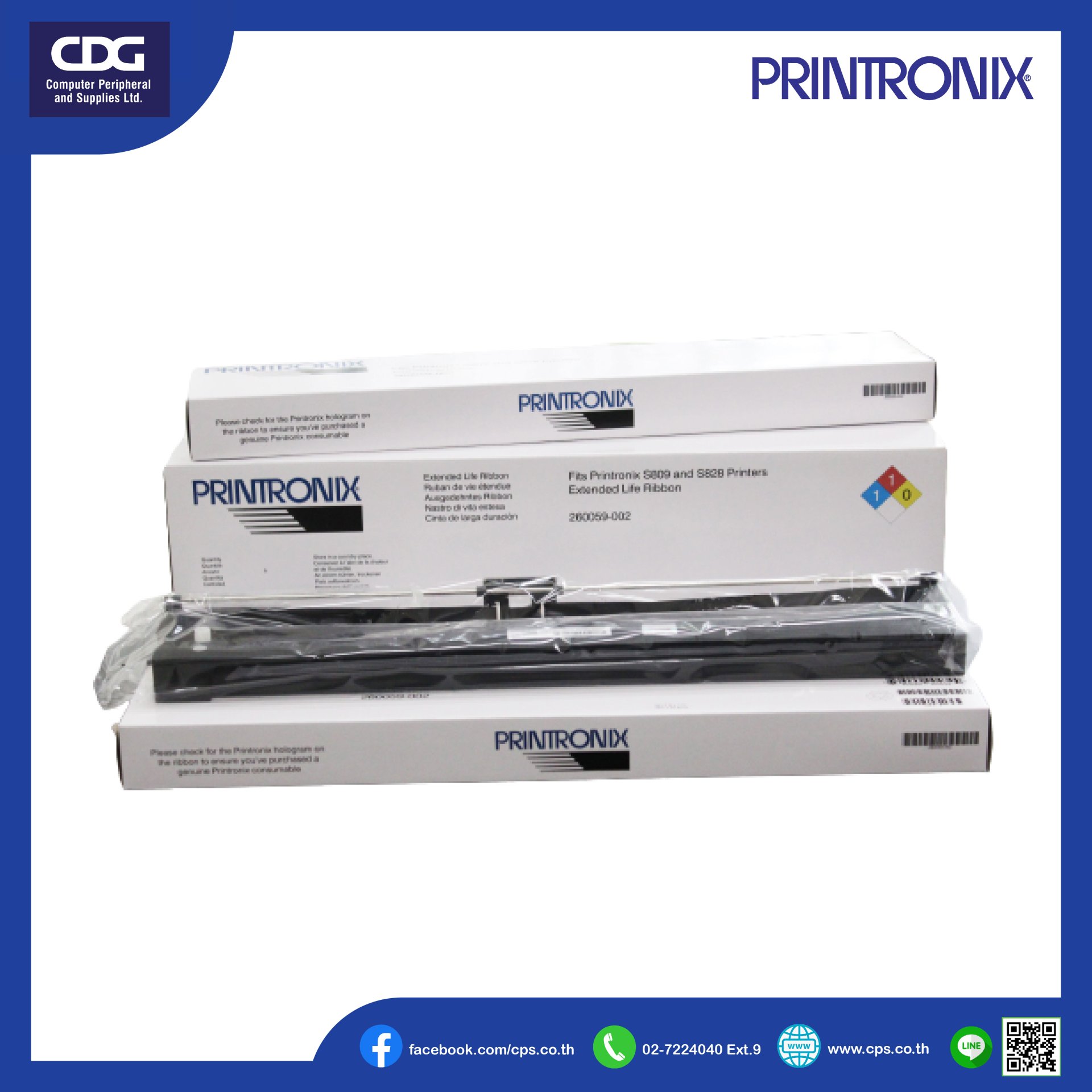 Extended Life Ribbon S809 - cps
