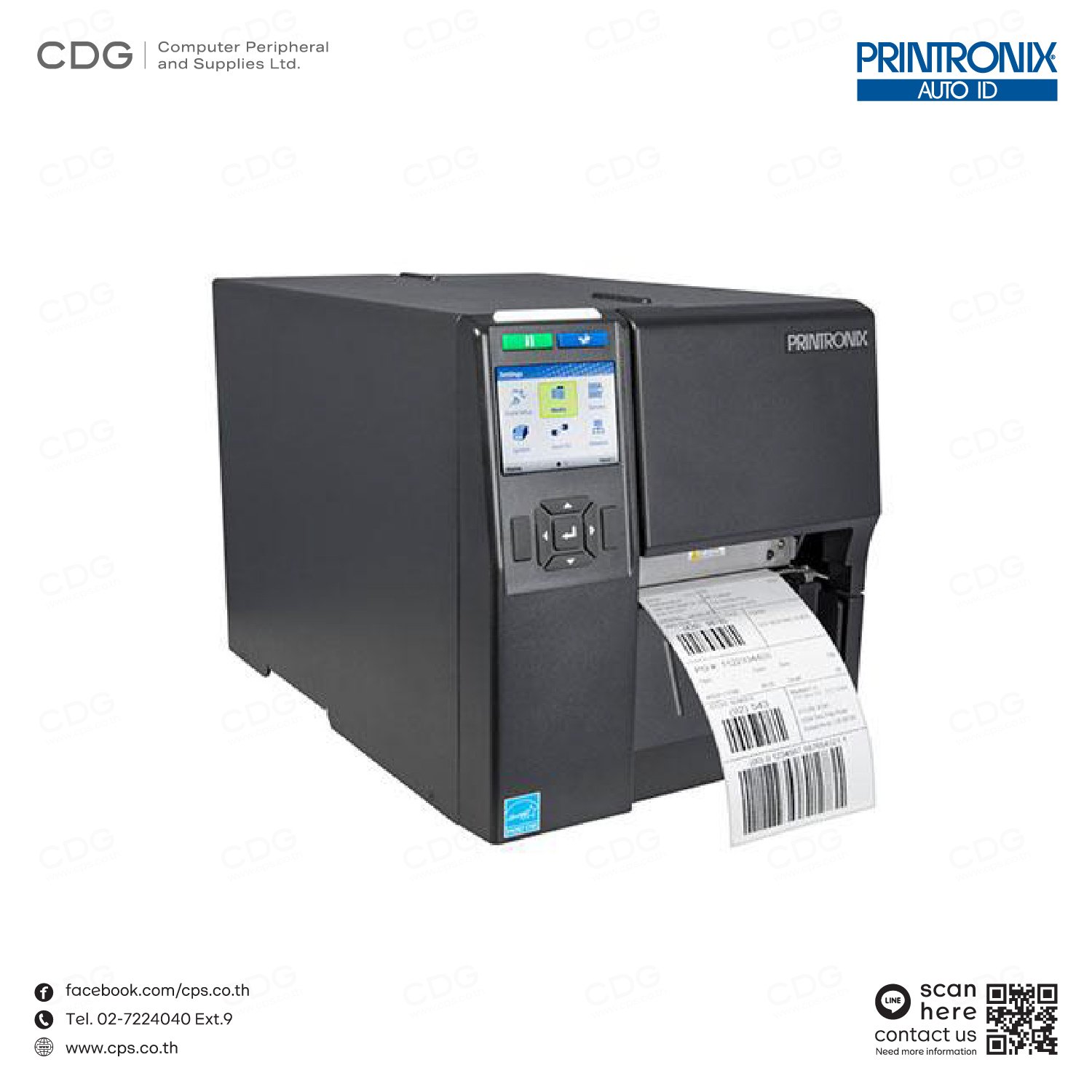 Printronix T4000 Series RFID 4-Inch Industrial Printer