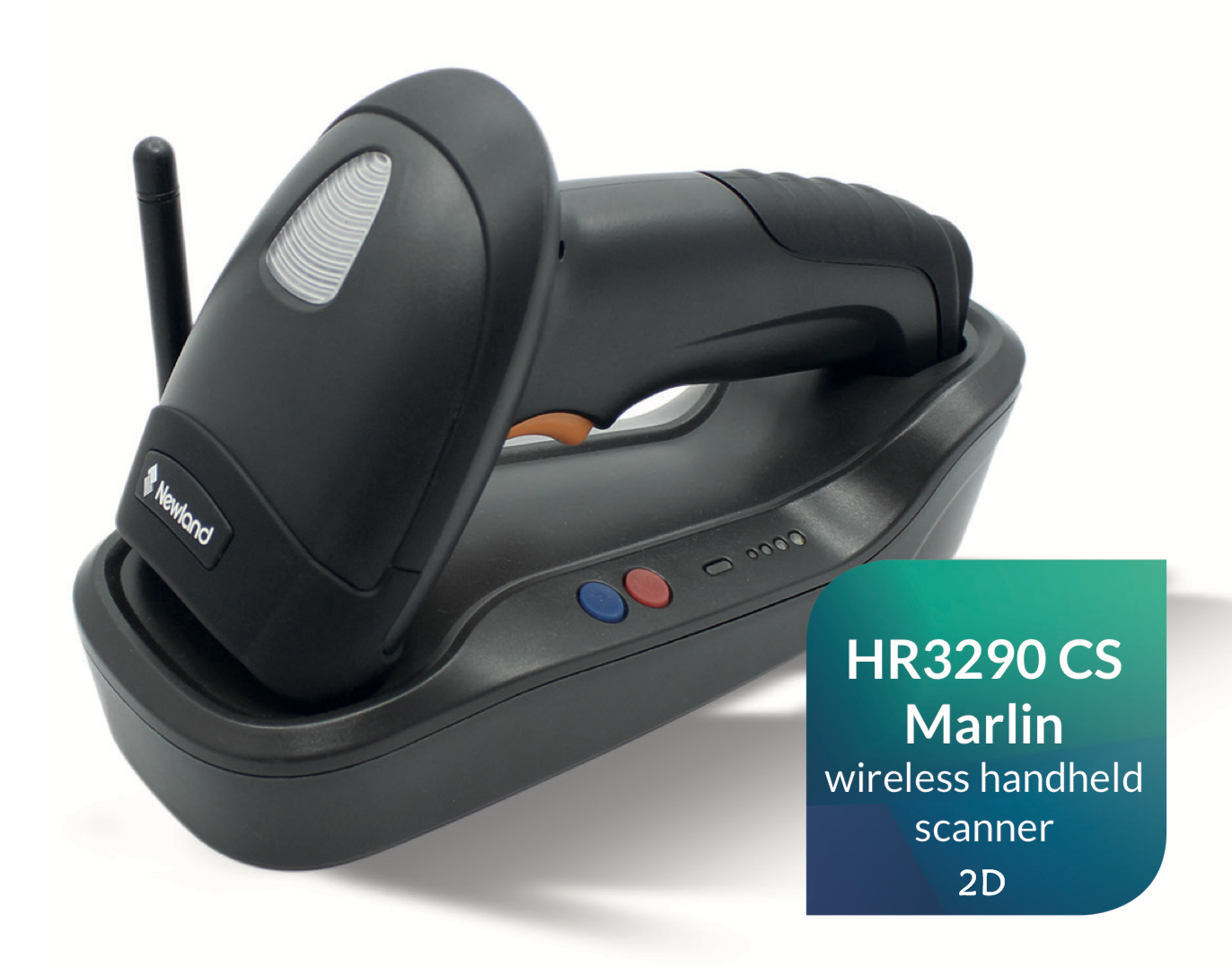เครื่องอ่านบาร์โค้ด 2D Newland HR3290 CS Marlin Wireless