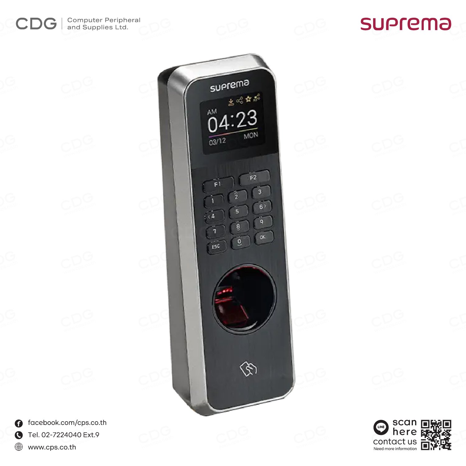 Suprema BioLite N2 Outdoor IP Fingerprint Terminal