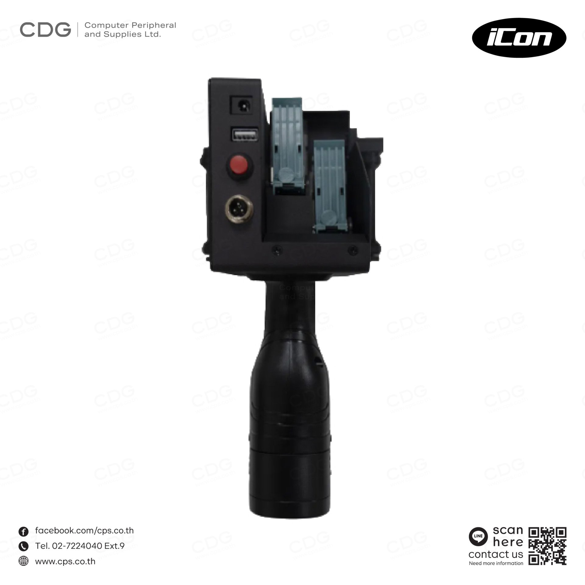 เครื่องพิมพ์วันที่ผลิต พกพา iCon i10PRO Inkjet Printer