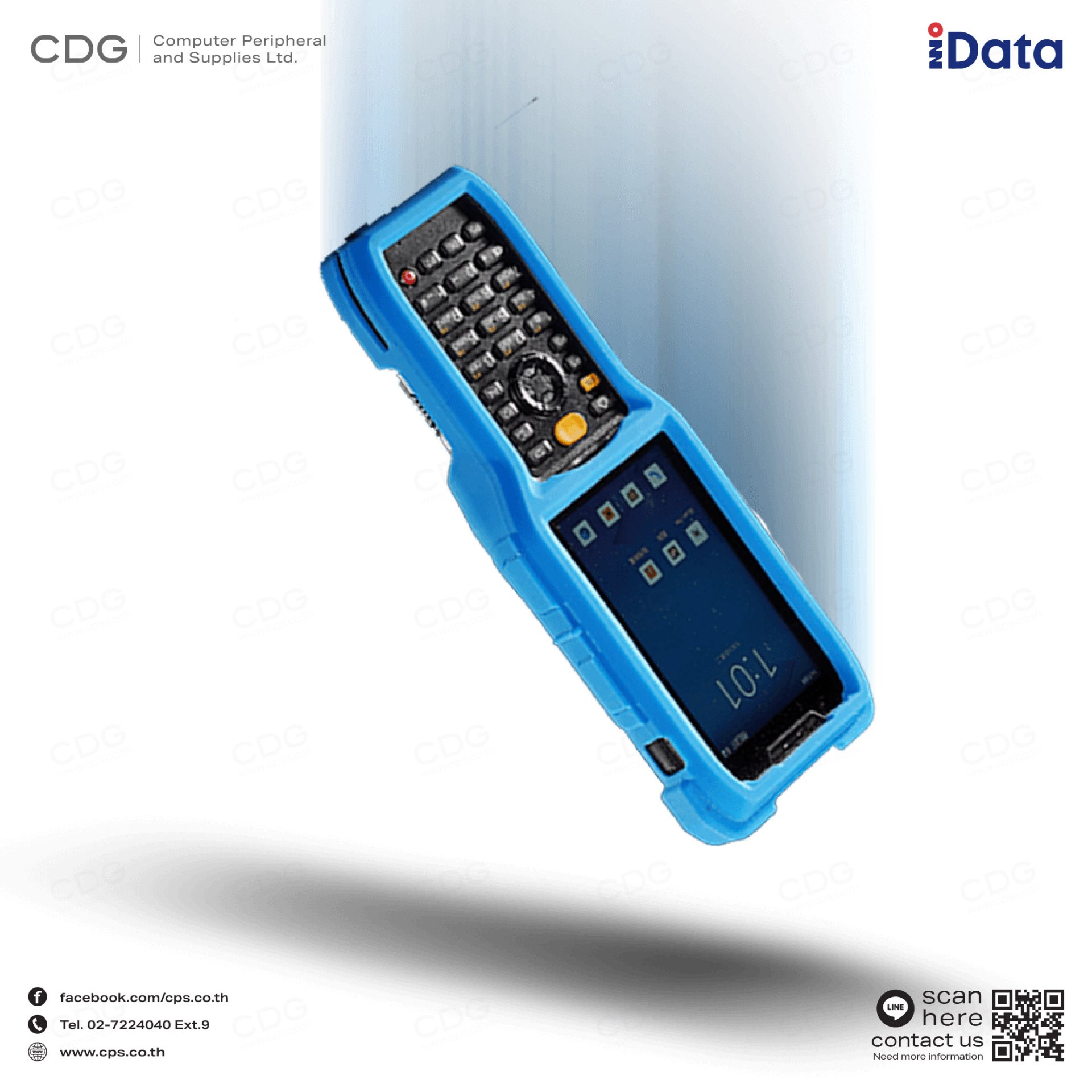 iData K8 Cold Mobile Computer เครื่องสแกนมือถือ (ในห้องเย็น)