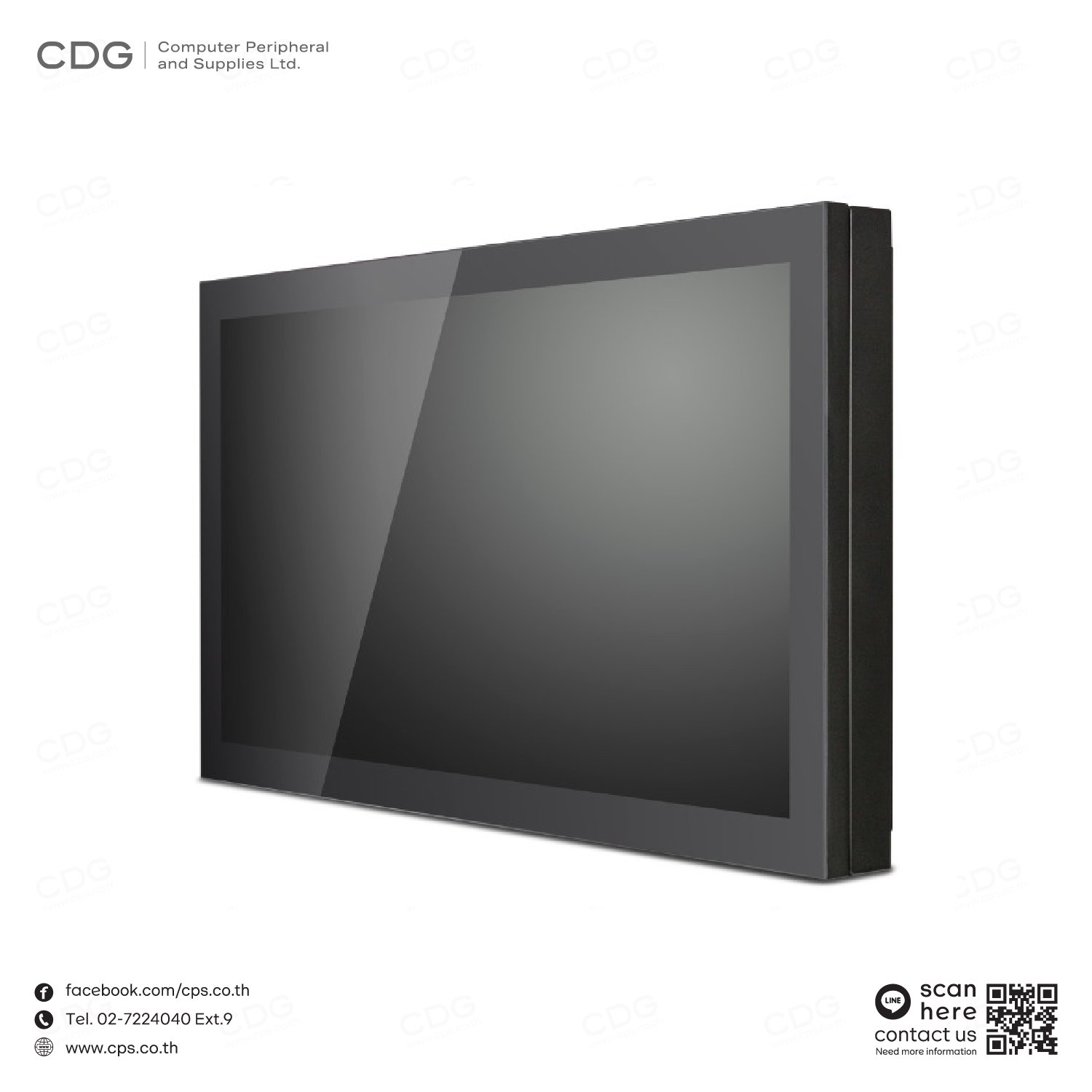 OHW Series Outdoor Sunlight & Waterproof Wallmount Display