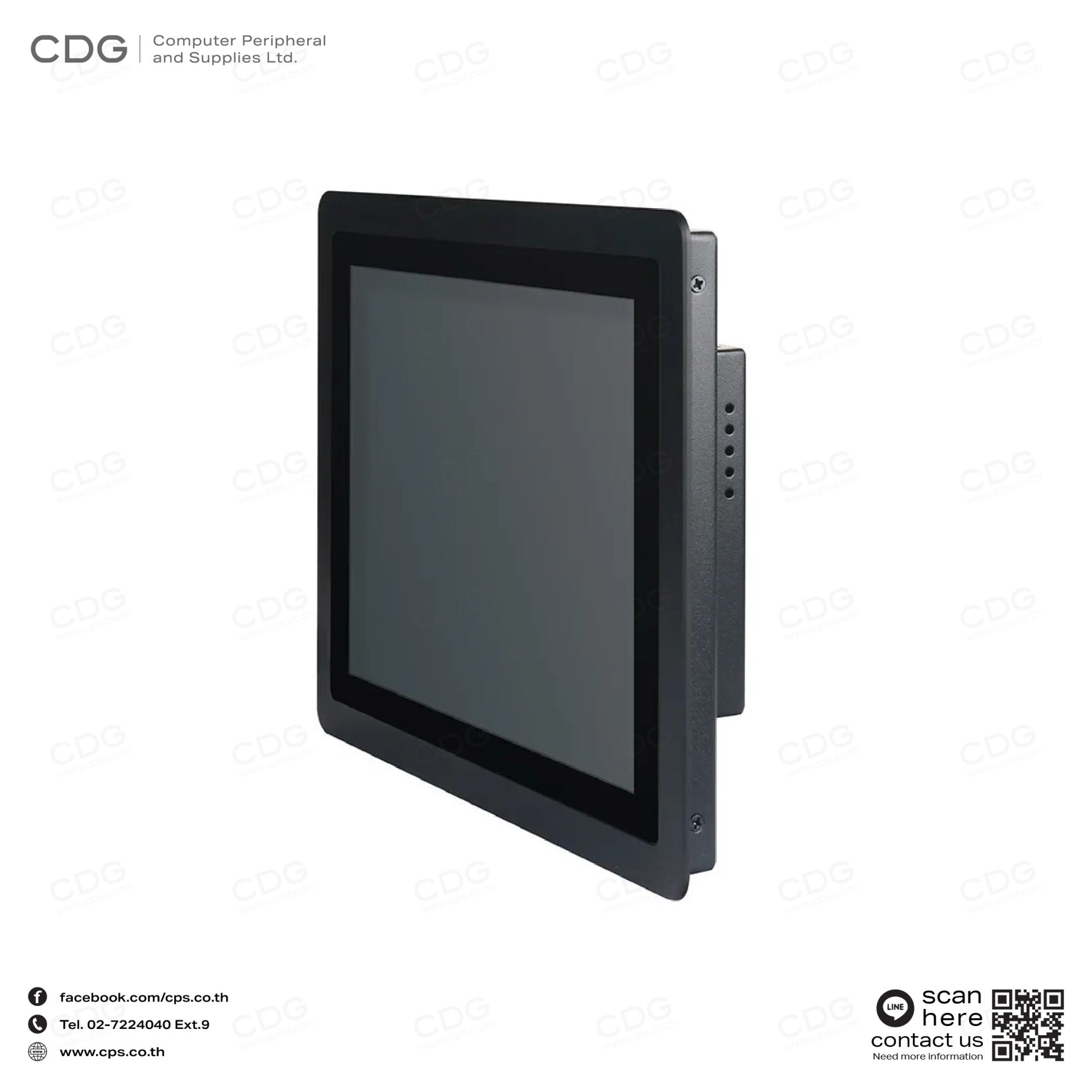 ป้ายโฆษณาดิจิตอล EPM-156 / EPC-156 Industrial Touch Monitor