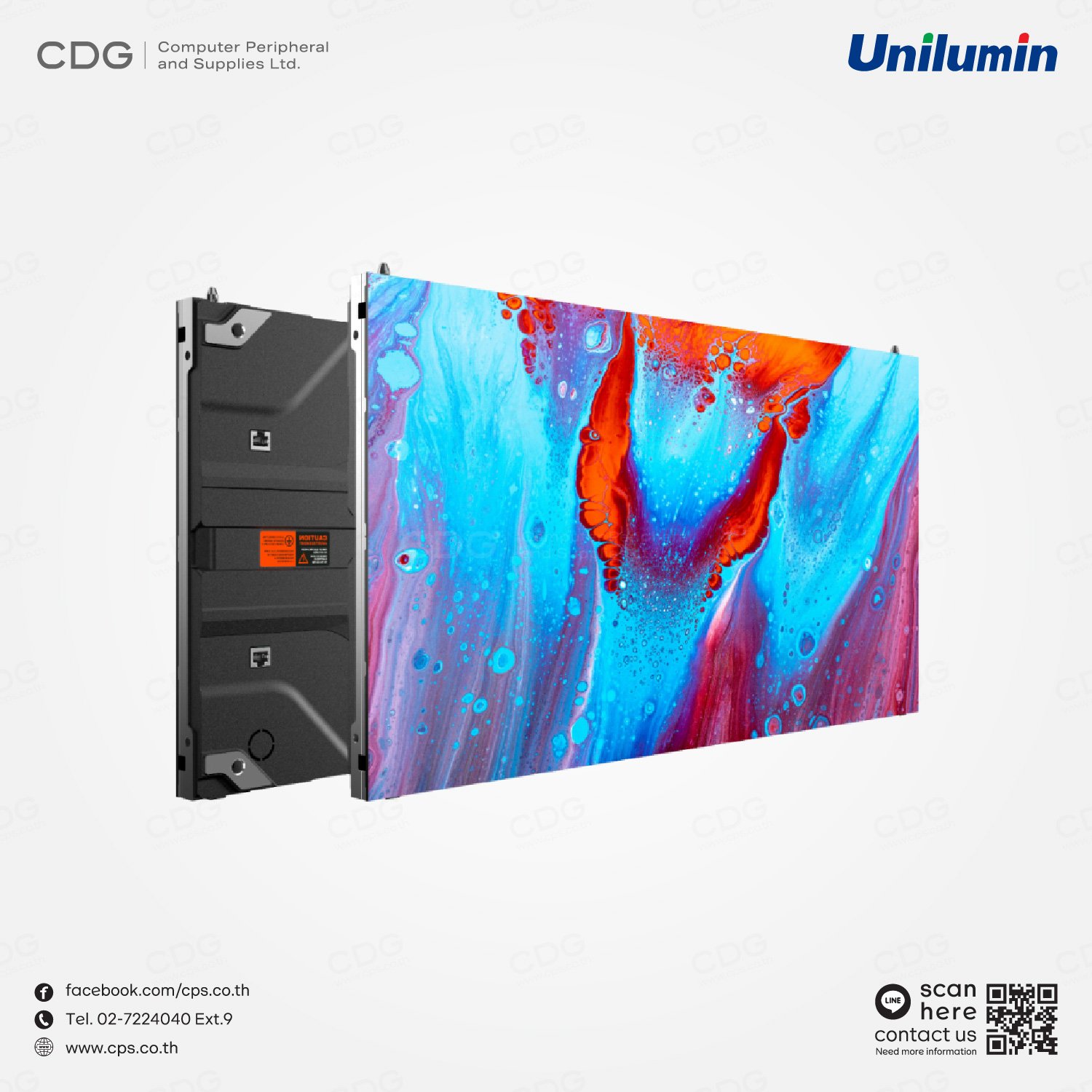 จอ LED Indoor Unilumin U-Natural Texture Screen (UMini W)