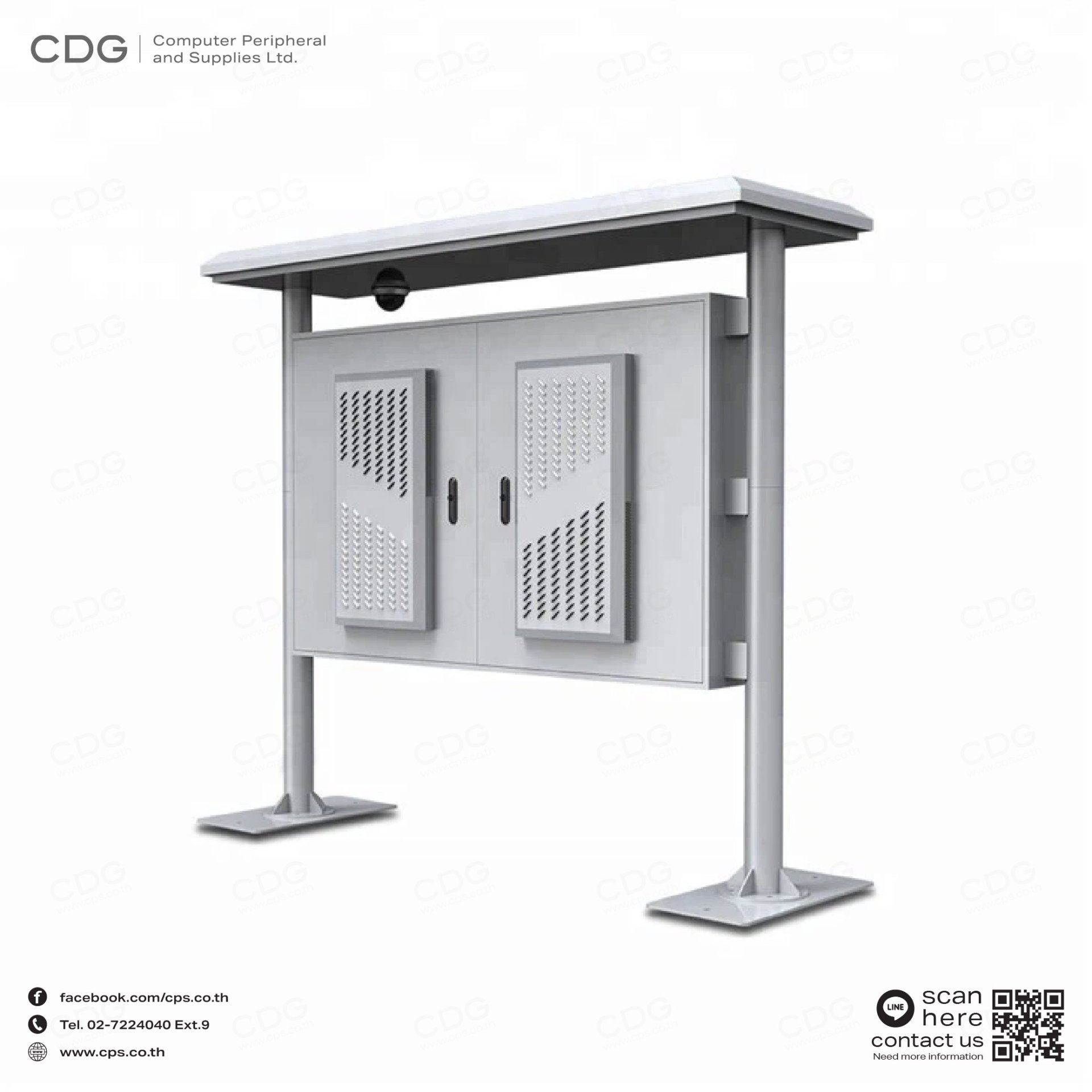 Standee Sign Bus Digital Signage Outdoor Standee HL4000-OD (Bus Station)