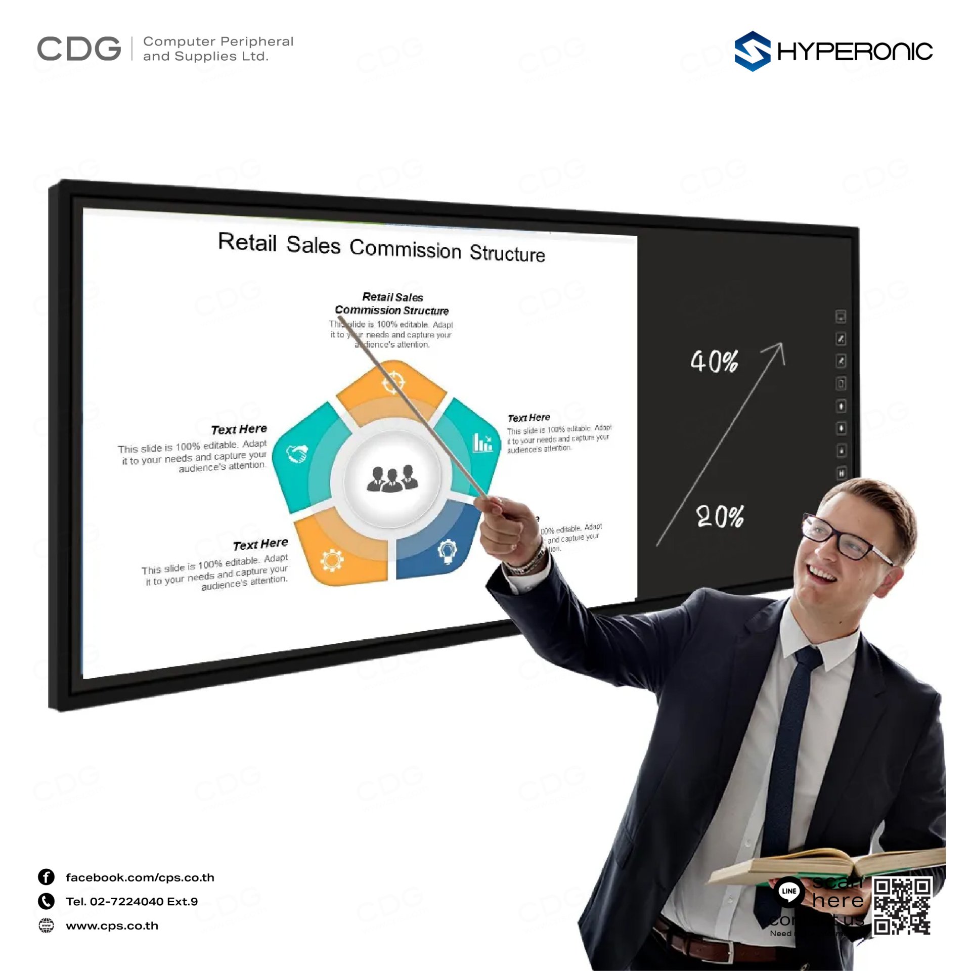 Loading Blackboard New กระดานอัจฉริยะ LED Recordable Smart Single Blackboard