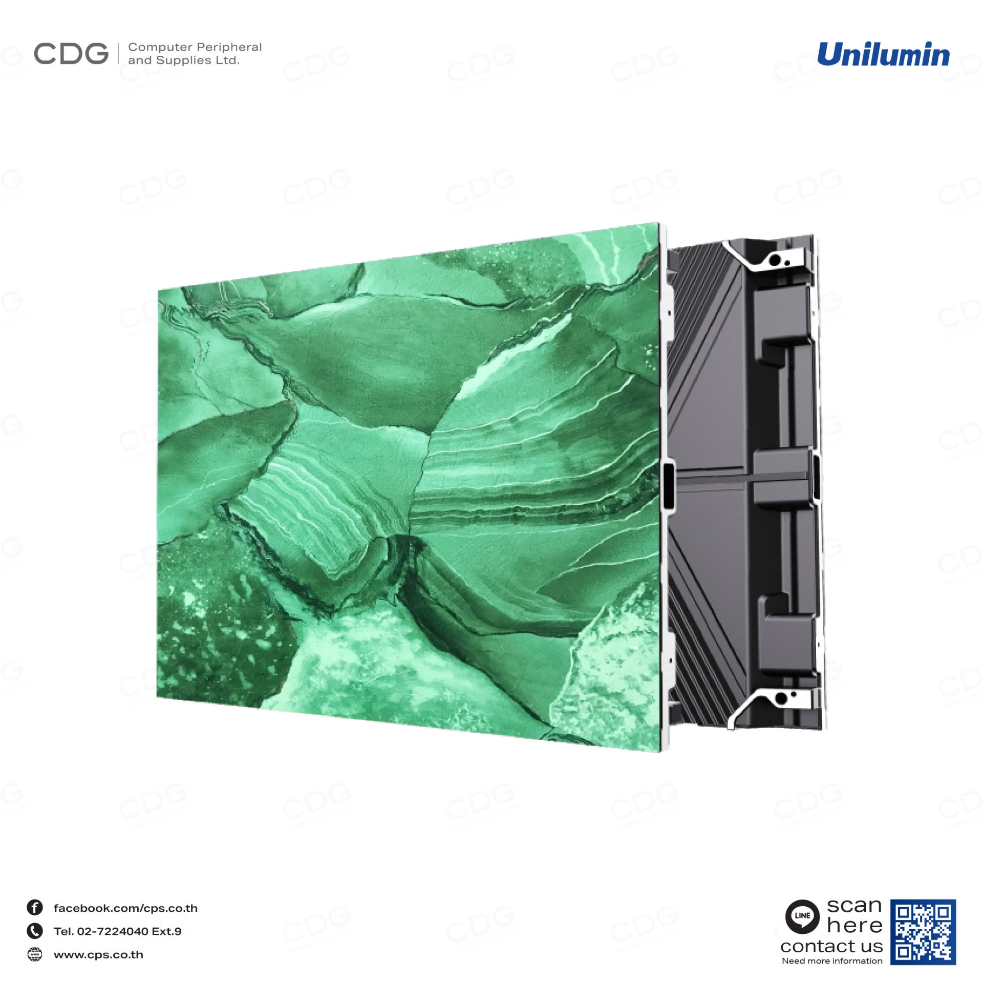 Video Wall Display Unilumin LED INDOOR P1.839 - cps