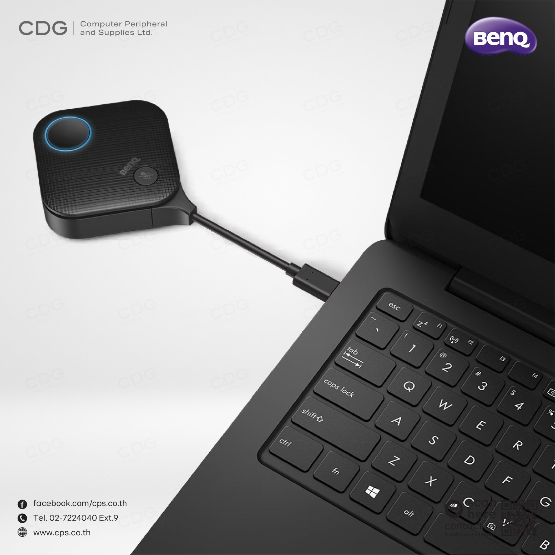 Vs20 Image BenQ InstaShow VS20 Wireless Video Conference System
