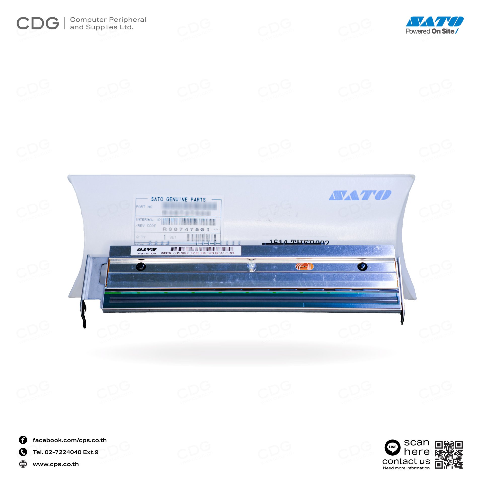 SATO CL6NX Plus Industrial Label Printer – WWCLPB001 With WLAN & CL612NX Plus Options Installed