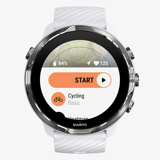 【美品!新品未使用!】SUUNTO7 WHITE BURGUNDY SUUNTO 7 WHITE BURGUNDY - cps