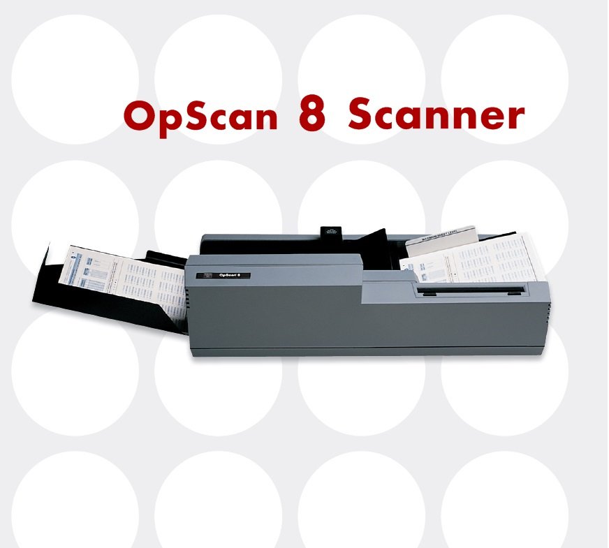 เครื่องตรวจข้อสอบ OMR ยี่ห้อ SCANTRON รุ่น OPSCAN 8