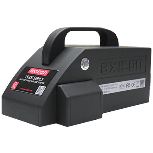 Axicon 15000 Linear and 2D barcode verifier
