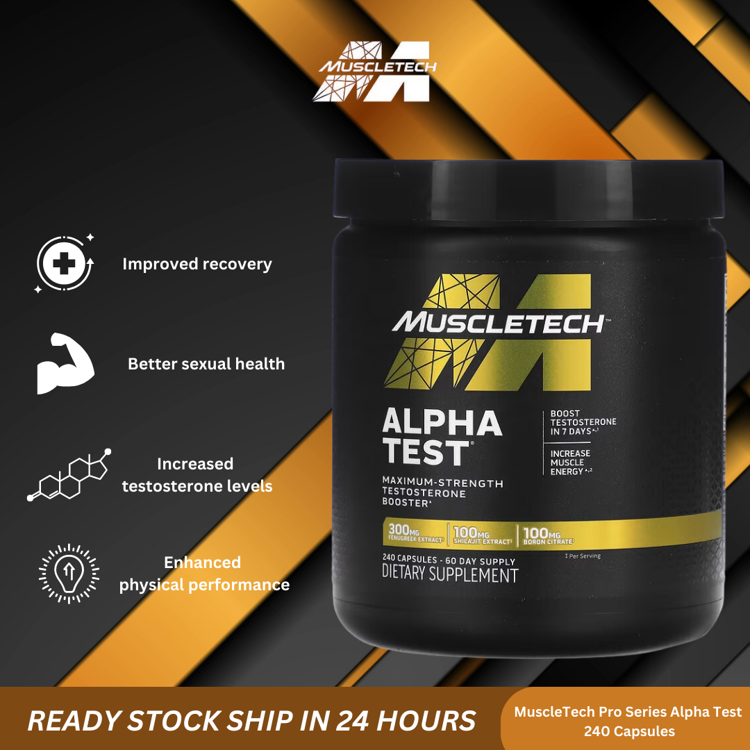 MuscleTech Alpha-Test 240 Capsule