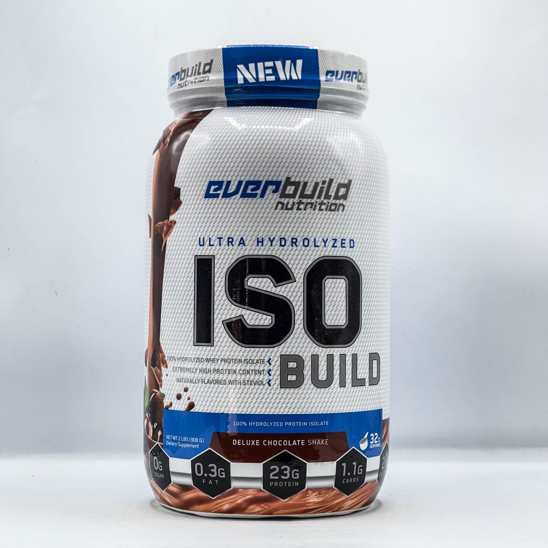 Everbuild ISO BUILD Ultra Hydrolyzed 2 lbs - 100% Ultra Hydrolyzed Whey ...