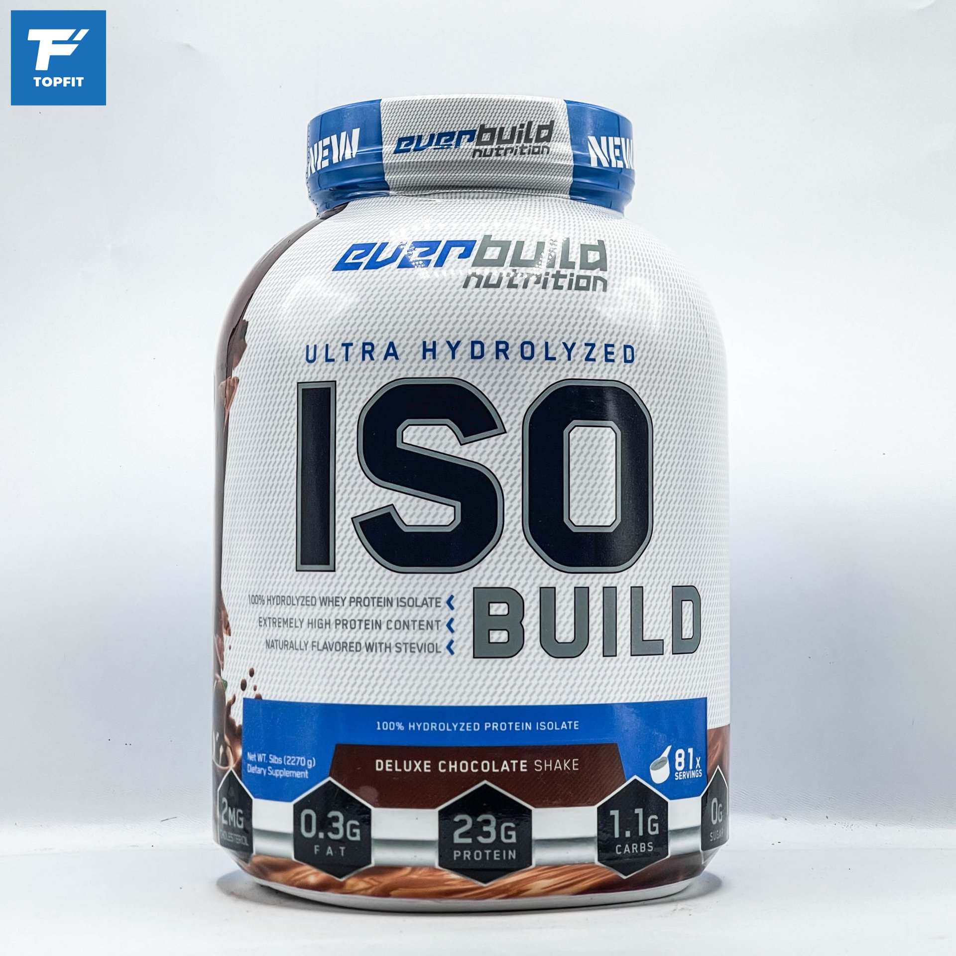 Everbuild ISO BUILD Ultra Hydrolyzed 5 lbs - 100% Ultra Hydrolyzed Whey ...