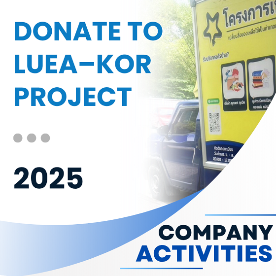 Donating Unused Items to Luea-Kor Project Donating Unused Items to Luea-Kor Project