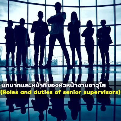  บทบาทและหน้าที่ของหัวหน้างานอาวุโส (Roles and duties of senior supervisors)