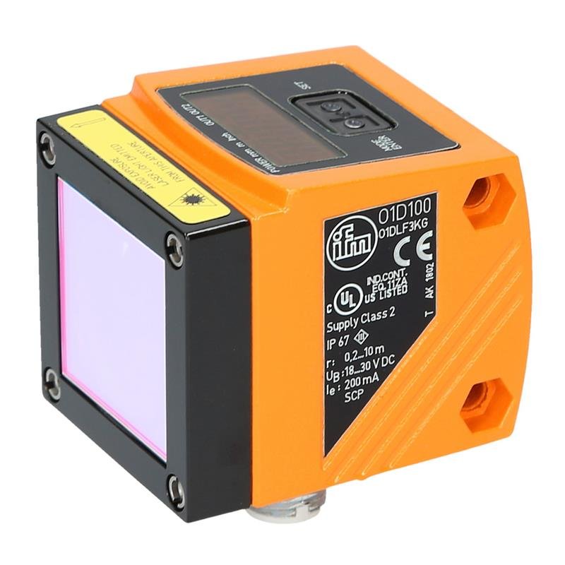 Ifm Scanner ifm O1D100 เลเซอร์เซนเซอร์วัดระยะ (ย่านวัด 0.15-10 เมตร) (Output 4-20 ...