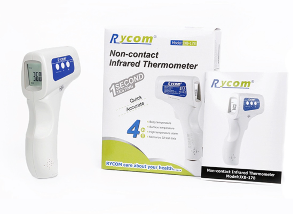 JXB-178 , Rycom Infrared thermometer เครื่องวัดอุณหภูมิแบบอินฟราเรด วัดไข้ / ราคา 