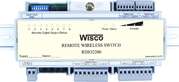 RDIO2200 WISCO : Remote Wireless Switch (Type B) สวิทช์ควบคุมแบบไร้สาย / ราคา 