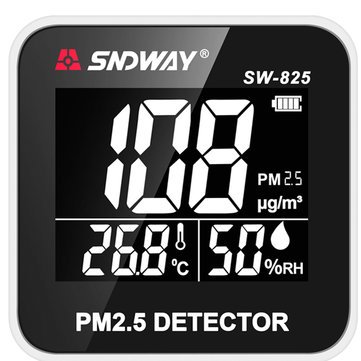 Sndway SW-825 เครื่องวัดคุณภาพอากาศ PM2.5 DETECTOR SW825 @ ราคา