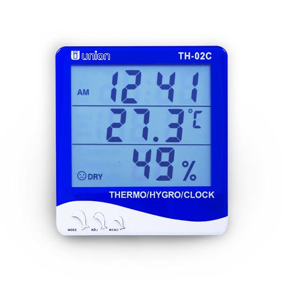 TH-02C มิเตอร์วัดอุณหภูมิและความชื้นแบบอิเล็กทรอนิกส์ / ราคา 