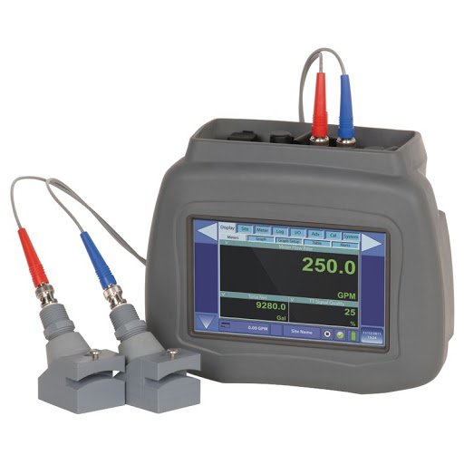  DXN Portable Hybrid Ultrasonic Flow Meters  เครื่องวัดอัตราการไหลแบบอุลตร้าโซนิคชนิดรัดท่อ Ultrasonic Clamp On Flow Meter  / ราคา 
