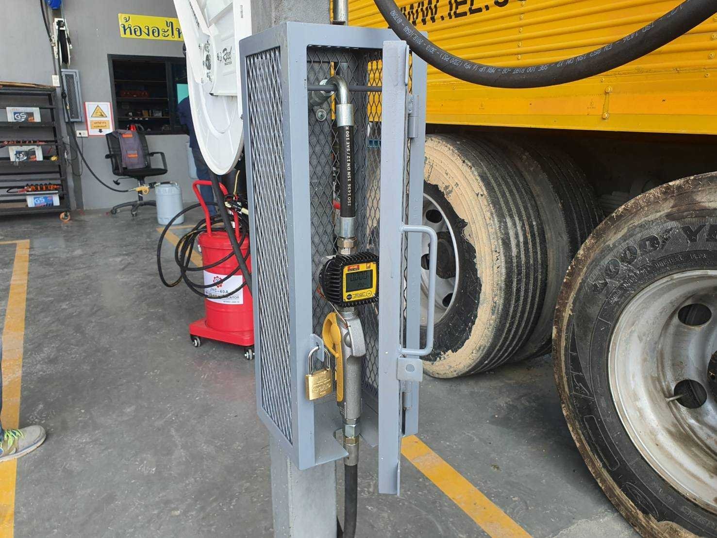 PIPE THREADING INSTALLATION FOR LINE LUBRICANT